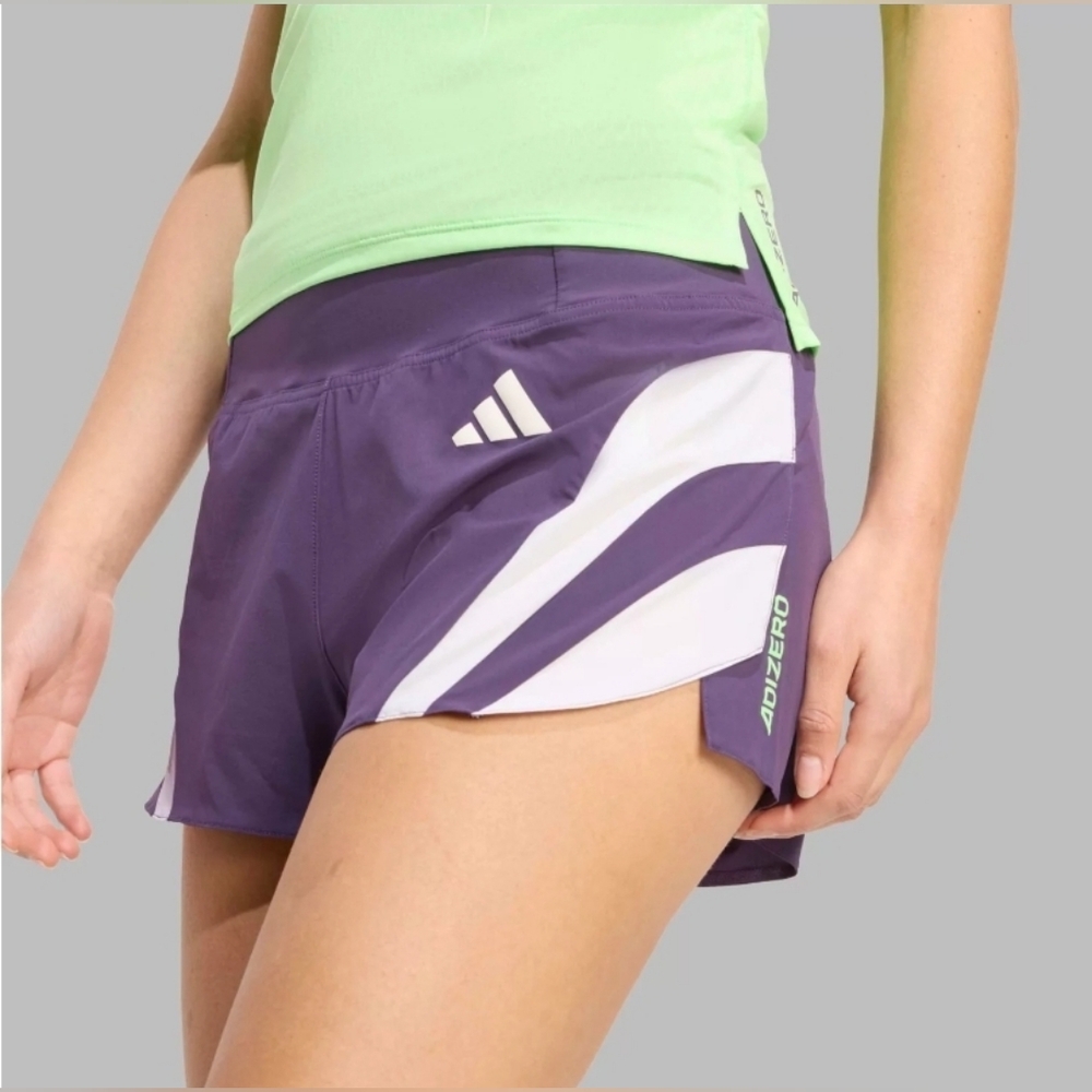 Adidas Women's Adidas Adizero NYC. Running Gel Shorts Size M2